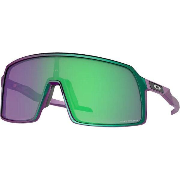 Oakley Sutro TLD Green/Purple Shift Prizm Jade Tylikkaat Oakley Sutro ajolasit. Kehys: Troy Lee Designs